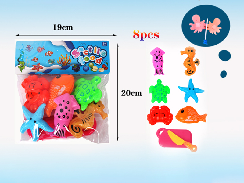Cutting Food Toys(Seafood)8PCS