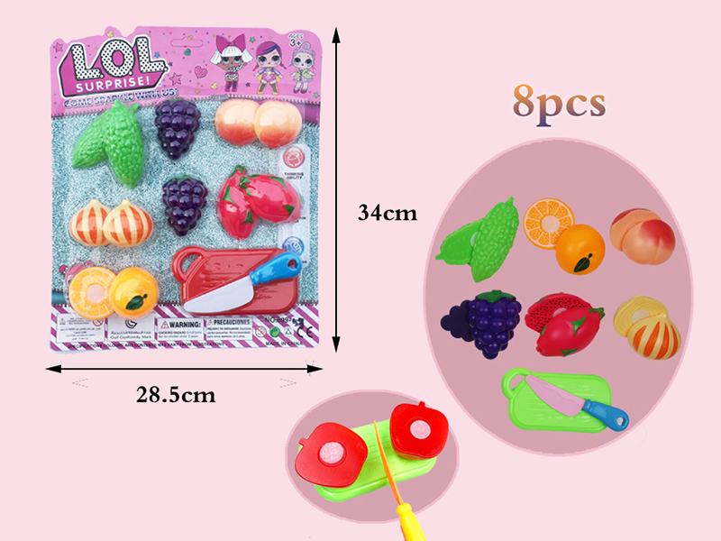 Cutting Fruits And Vegetable Set 8pcs