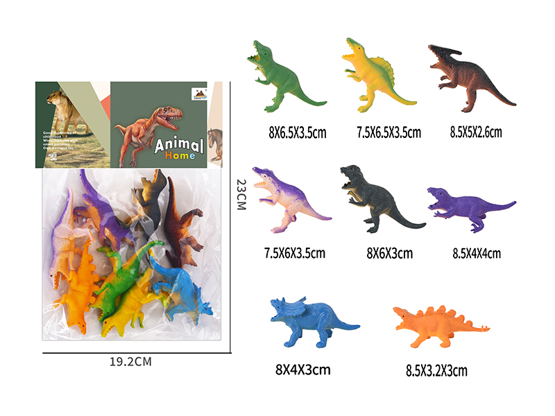 4-Inche Dinosaur 8PCS