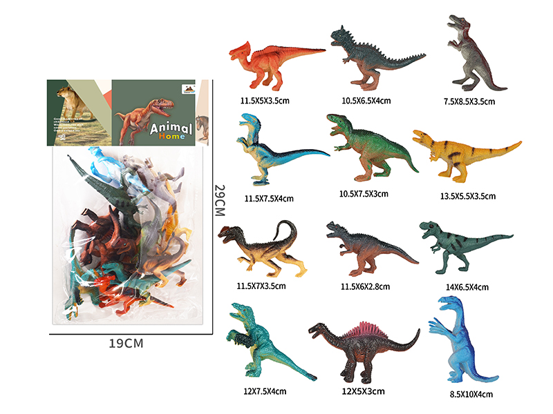 5-Inche Dinosaur 12PCS