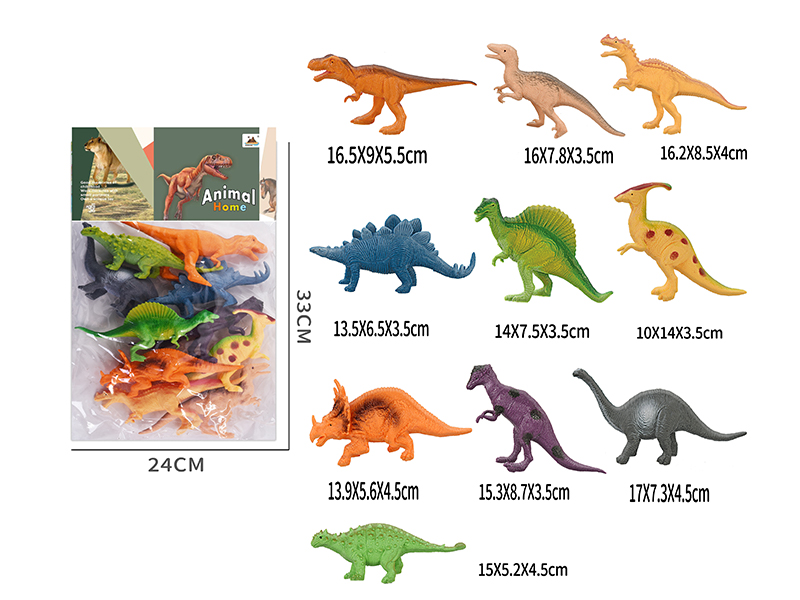 6-Inche Dinosaur 10PCS