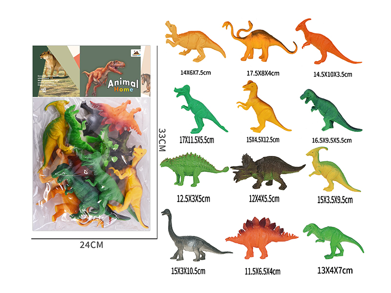 6-Inche Dinosaur 12PCS