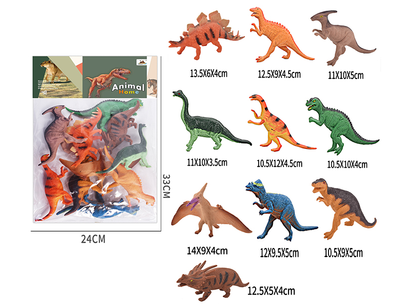 6-Inche Dinosaur 10PCS