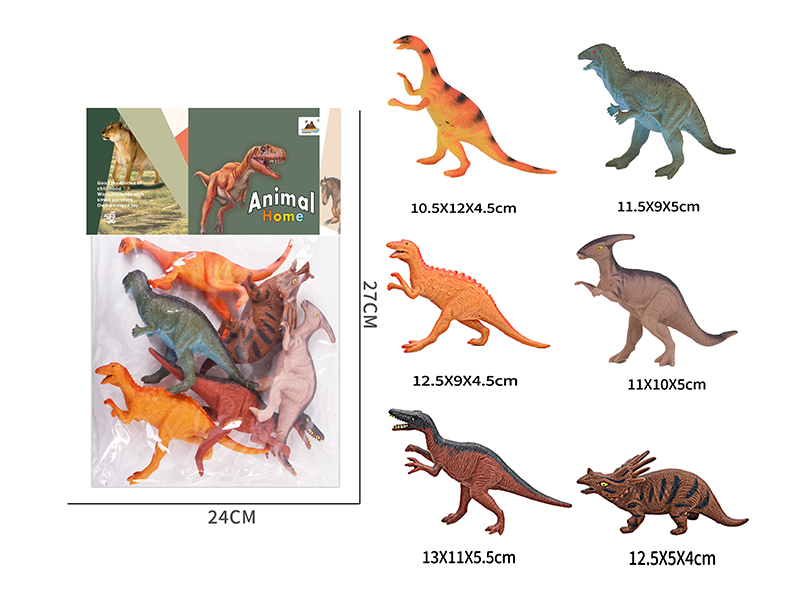 6-Inche Dinosaur 6PCS