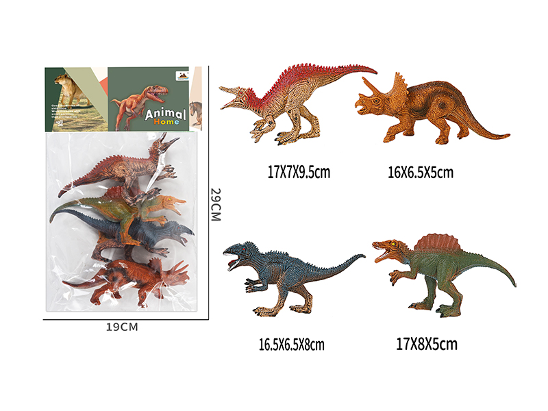 6-Inche Dinosaur 4PCS