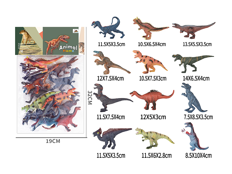5-Inche Dinosaur 12PCS