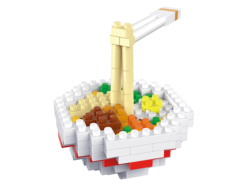158PCS Ramen Building Blocks