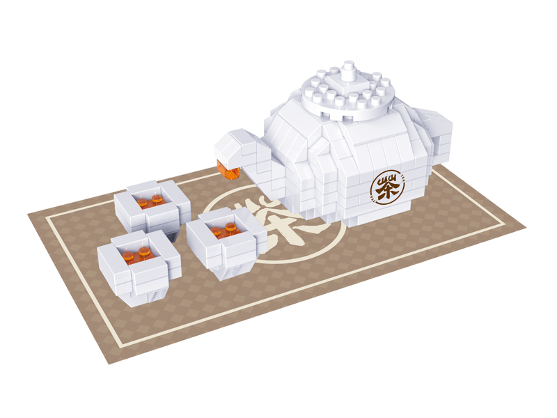 192PCS Tea Building Blocks