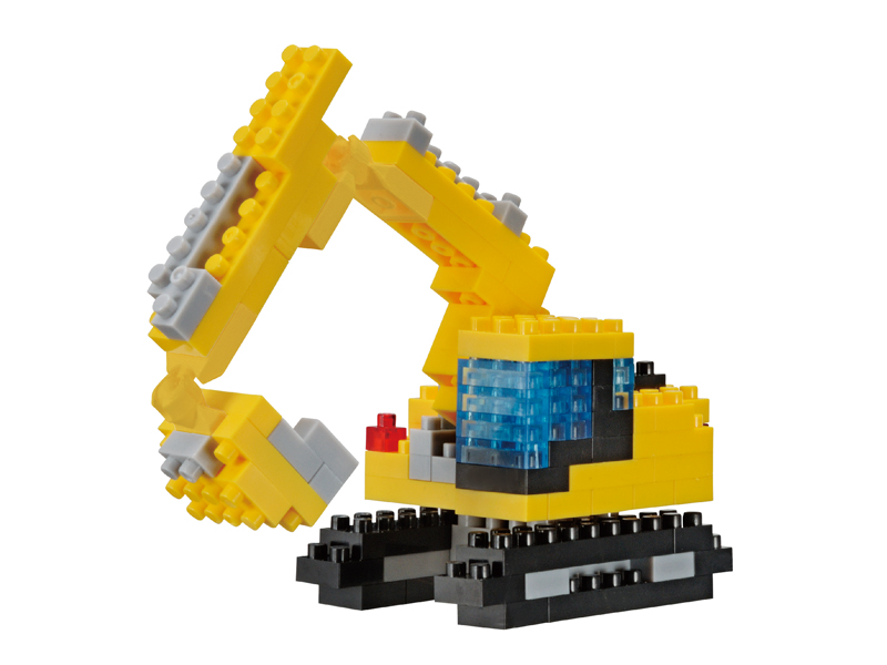 110PCS Excavator Building Block