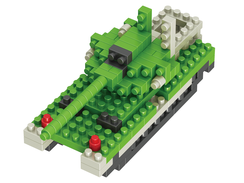 132PCS Tank Building Block