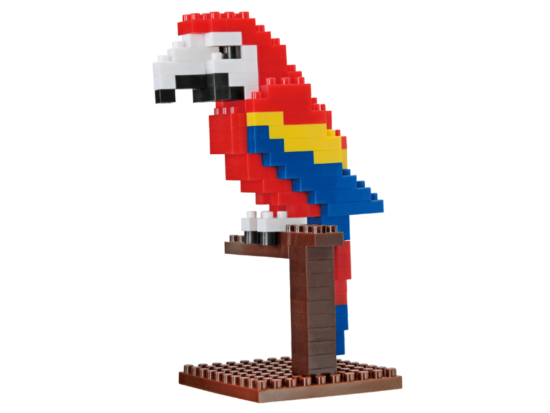 105PCS Parrot Building Block