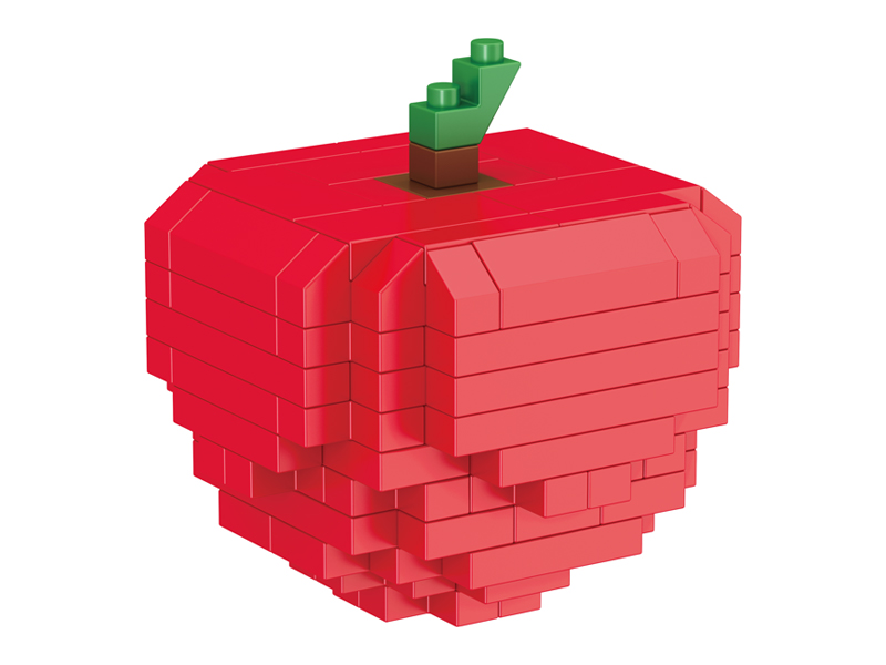 99PCS Apple Building Block
