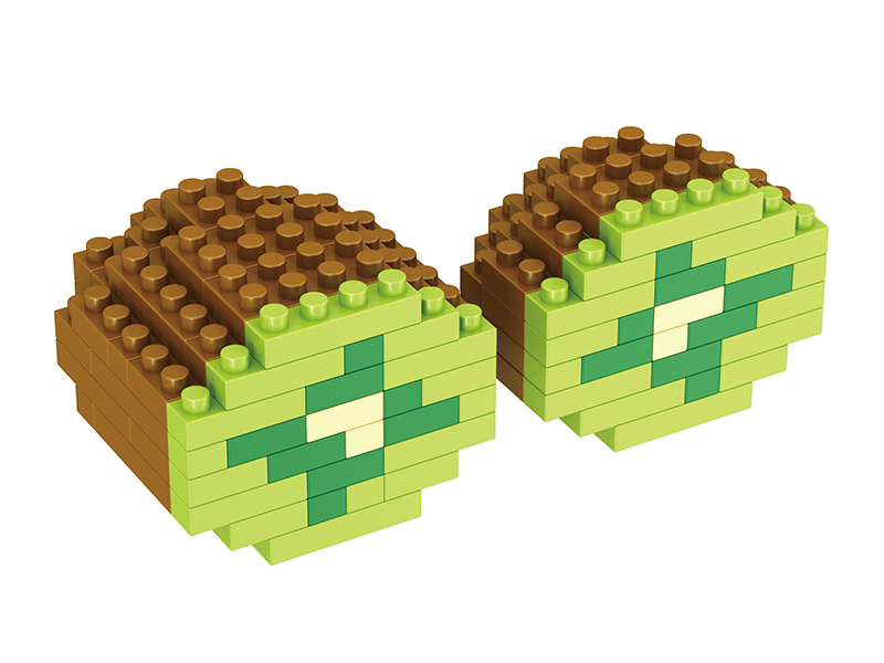 127PCS Kiwifruit Building Block