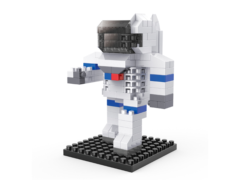 136PCS Astronaut Building Block