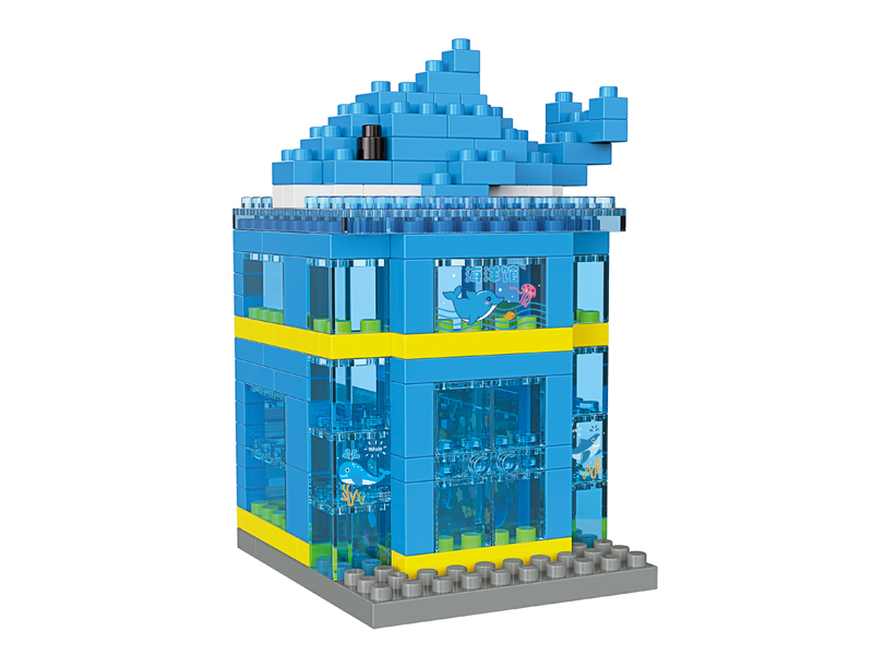 139PCS Aquarium Building Block