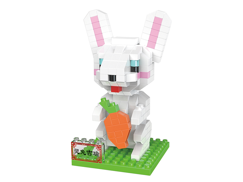 216PCS Rabbit Building Block