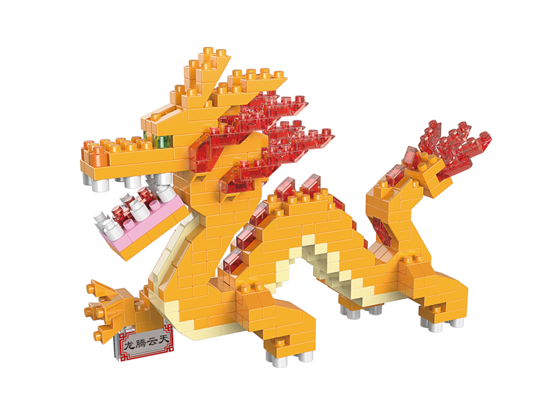 262PCS Dragon Building Block