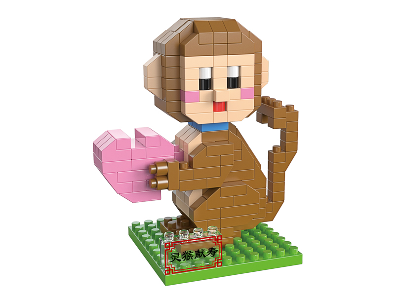 223PCS Monkey Building Block