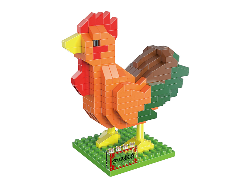 225PCS Chicken Building Block