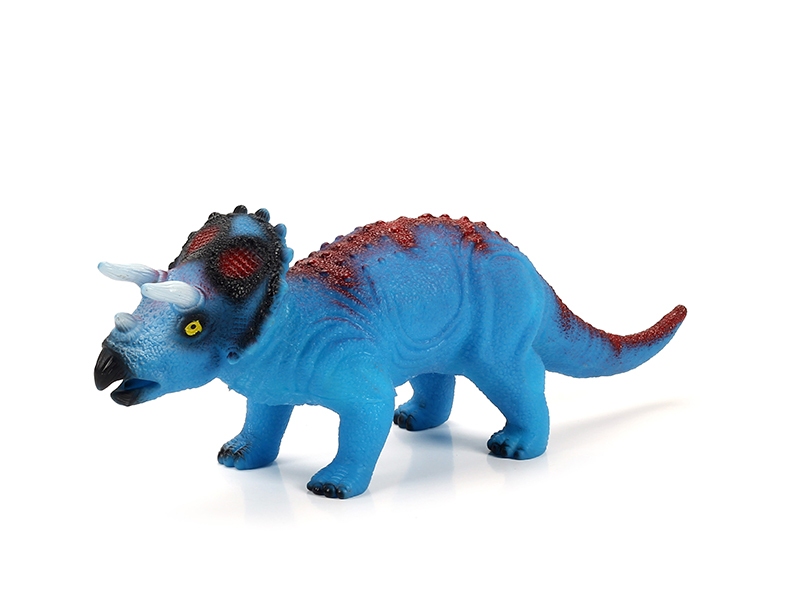 Blue Triceratops(Small Size)