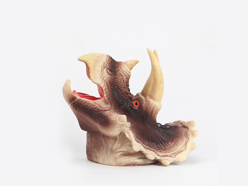 Triceratops Hand Puppet Toy