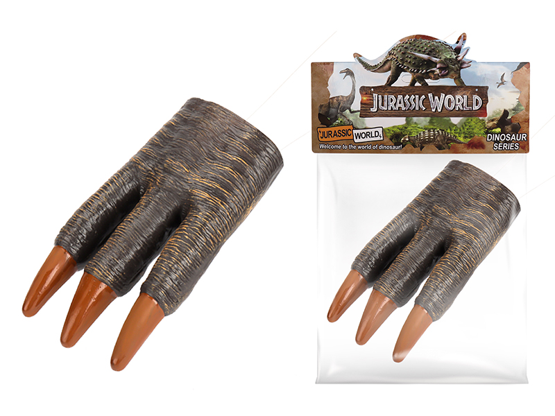 Gray Dinosaur Paw Toy