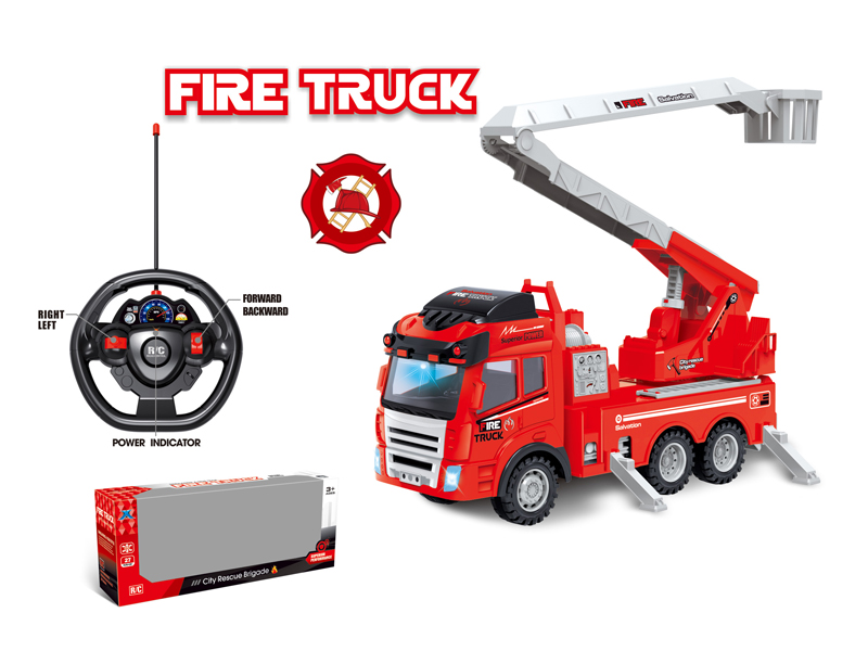 R/C 4CH Fire Engine