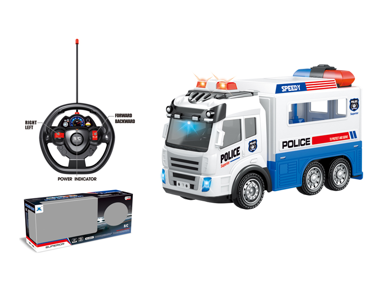 R/C 4CH Police Car