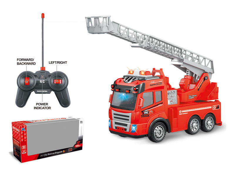 R/C 4CH Fire Ladder Truck
