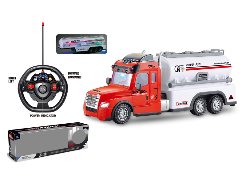 R/C 4CH Oil Tank Truck