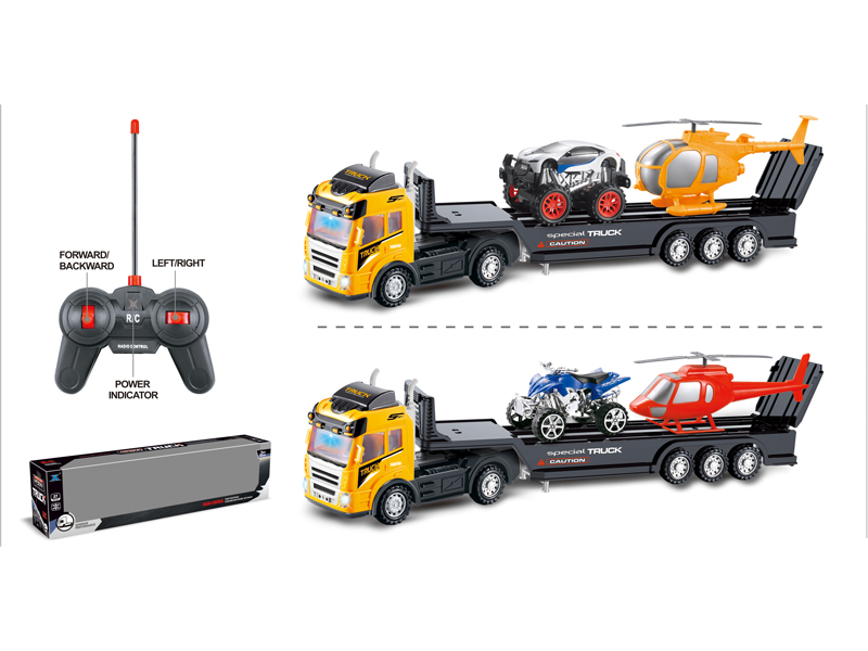 R/C 4CH Tractor+Beach Motorcycle+Airplane