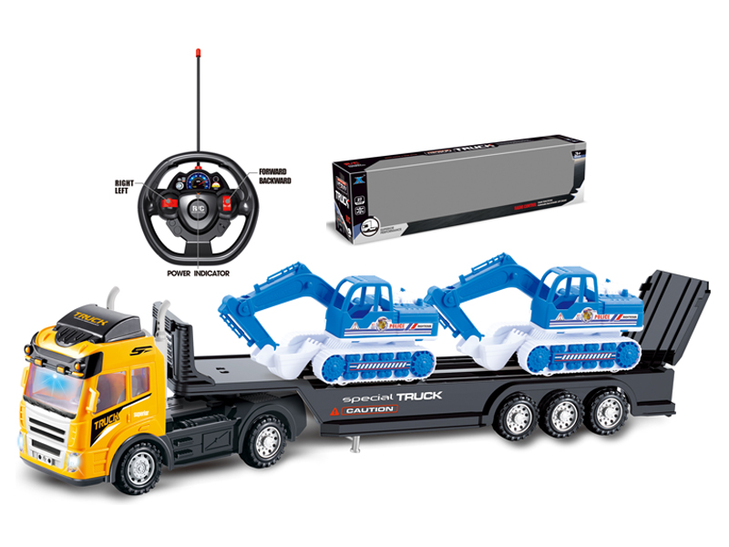 R/C 4CH Tractor+2 Hook Machines