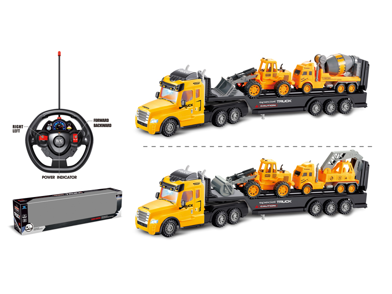 R/C 4CH Tractor+Roller+Hook