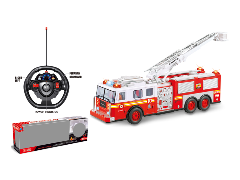 R/C 4CH Fire Lift Truck