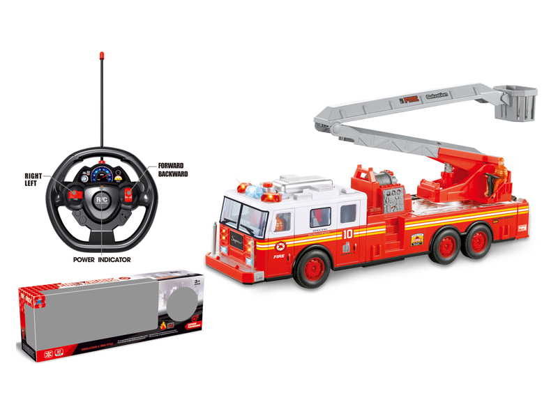 R/C 4CH Fire Basket Truck