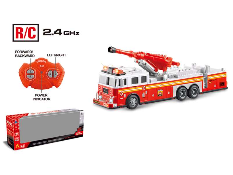 2.4G R/C Fire Water Bubble Truck