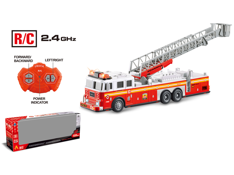2.4G R/C Fire Ladder Truck
