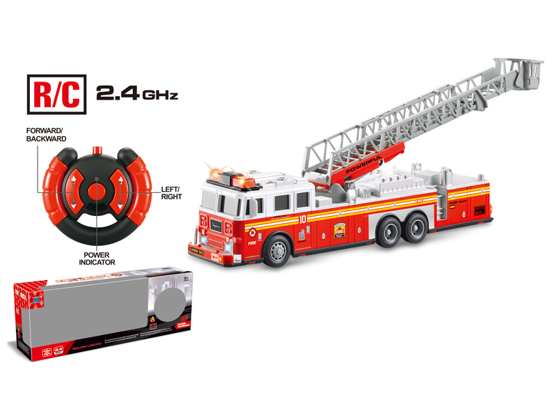 2.4G R/C Fire Ladder Truck
