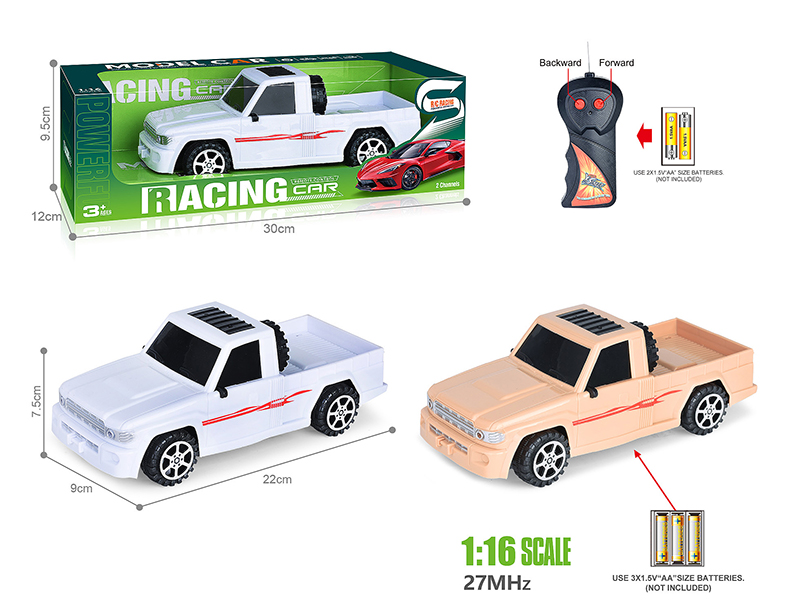 27Mhz 1:16 2-Channel Remote Control Pickup Truck(Not Included Batteries)