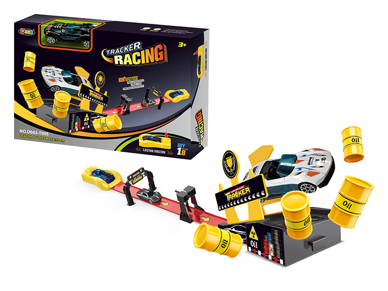 Ejection Track Slide Alloy Car Set