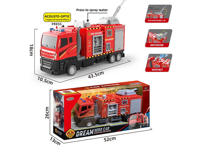 Inertia Spray Water Fire Engineering