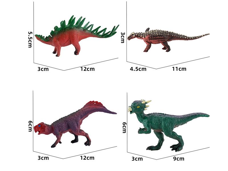 Dinosaurs Set 4pcs