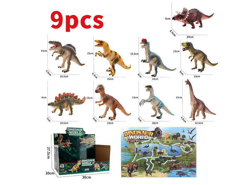 Dinosaurs 9pcs