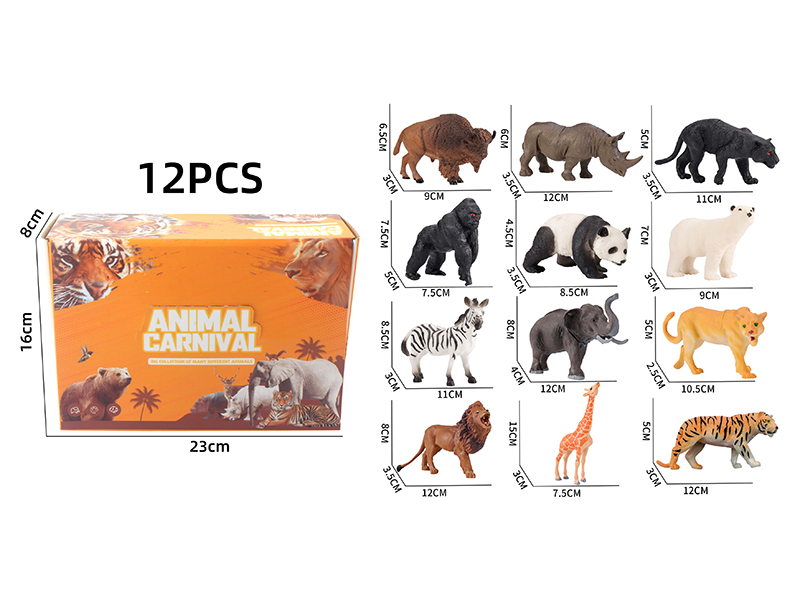 Wild Animal Series Toy 12PCS