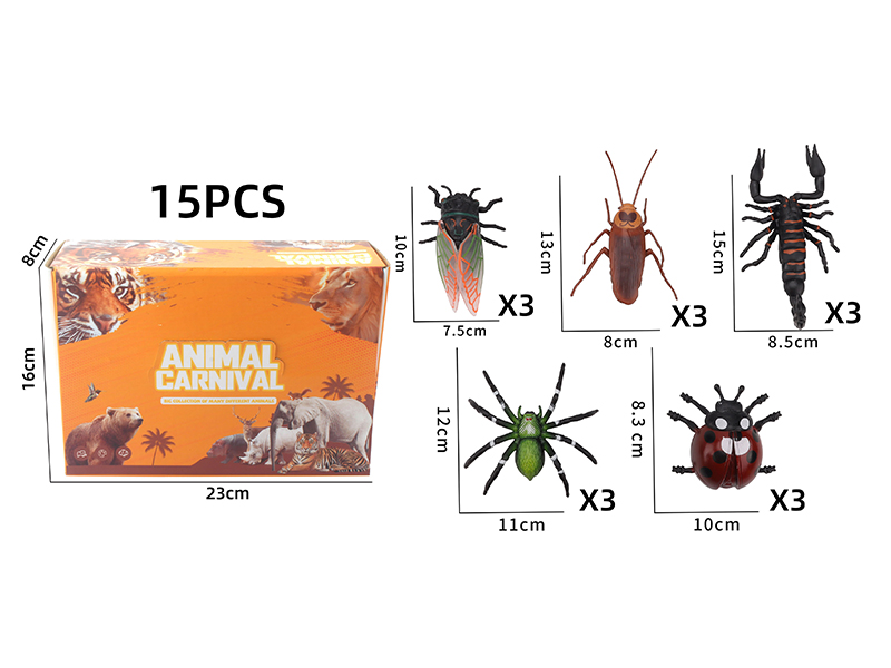 Insect Series 15PCS