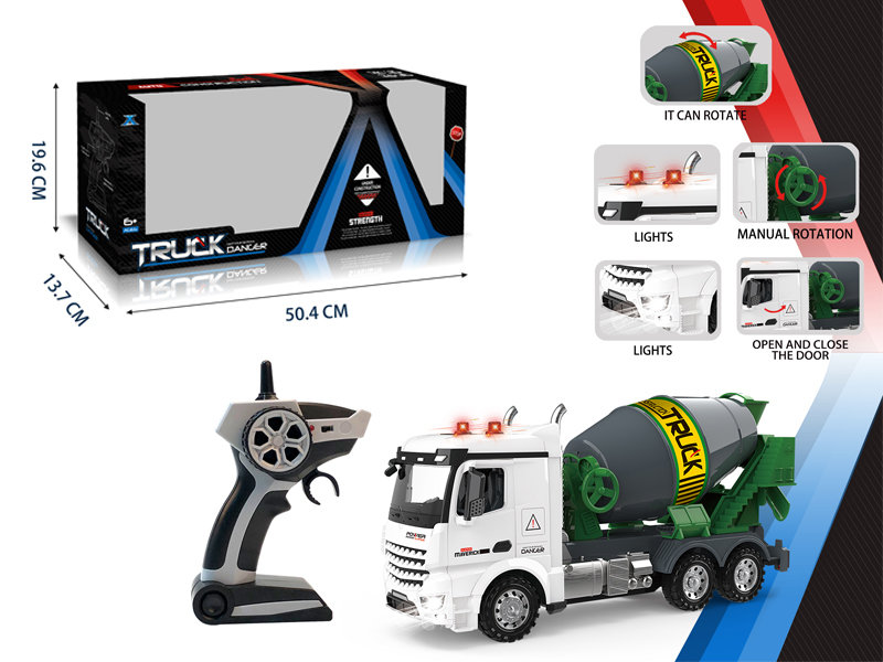 2.4G R/C Cement Mixing Engineering Vehicle