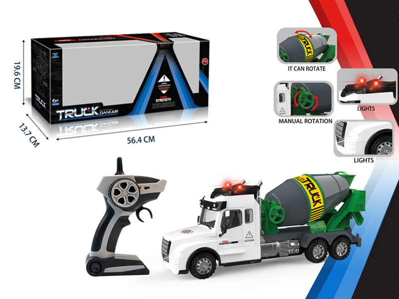 2.4G R/C Cement Mixing Engineering Vehicle