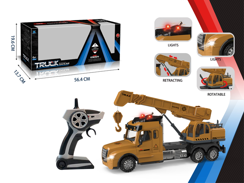 2.4G R/C Crane Construction Vehicle