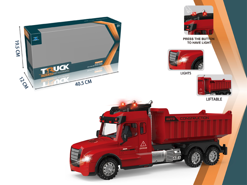 Friction Tipping Bucket Construction Vehicle