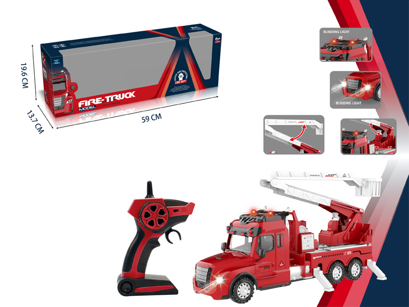 2.4G R/C Fire Basket Truck